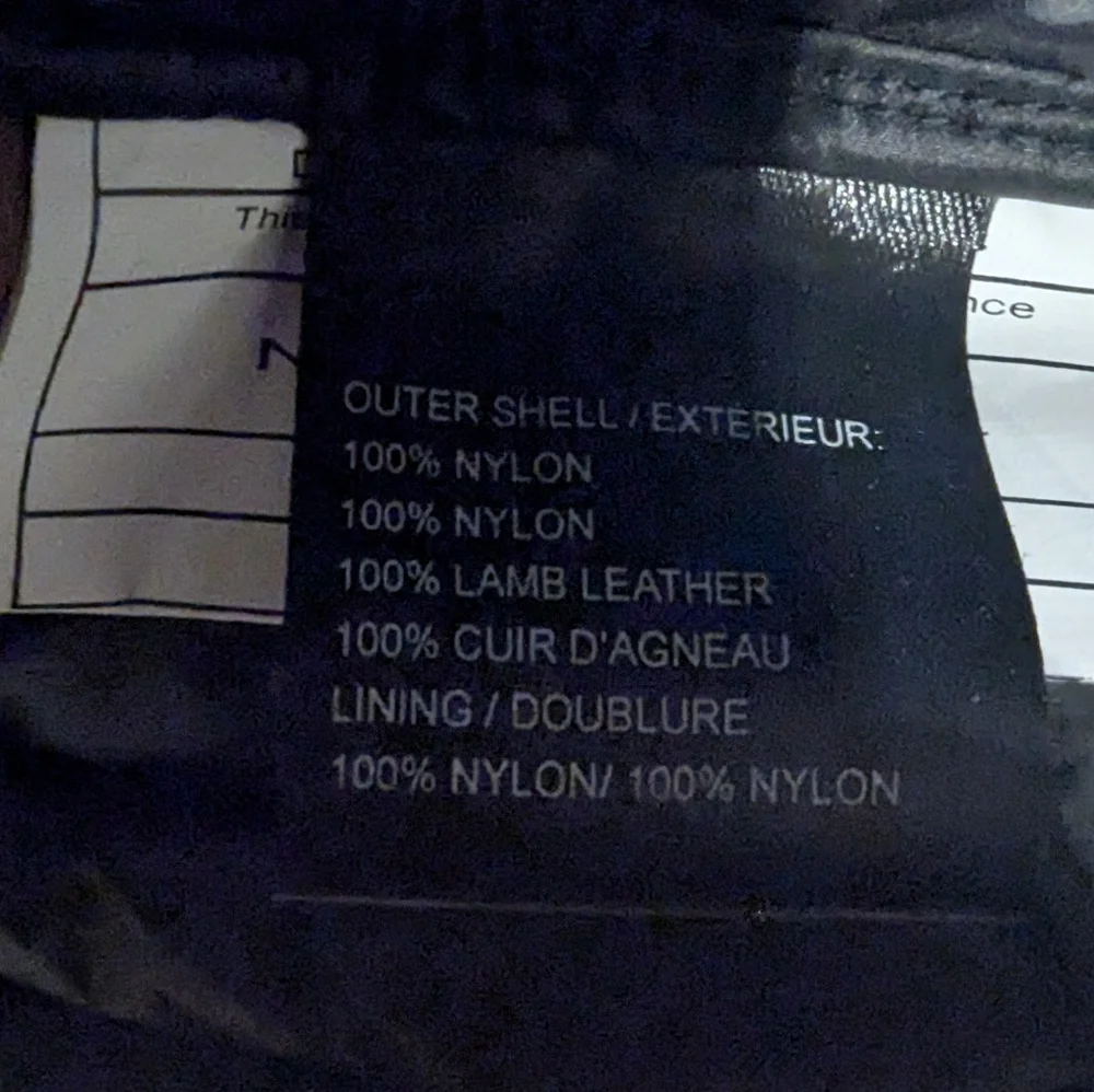 Reg $600 Williams & Kent Leather-Trimmed Quilted Jogger Puffy Jacket Size L - Picture 9 of 11